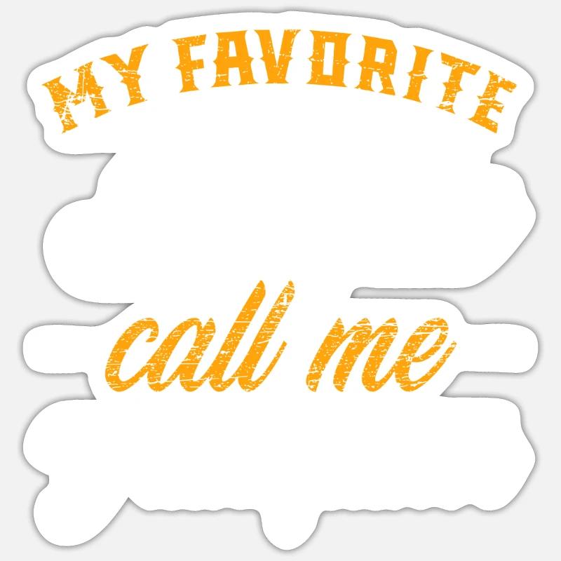 Stolzer Opa - Sticker Größe S (10 x 10 cm) - Mattweiß