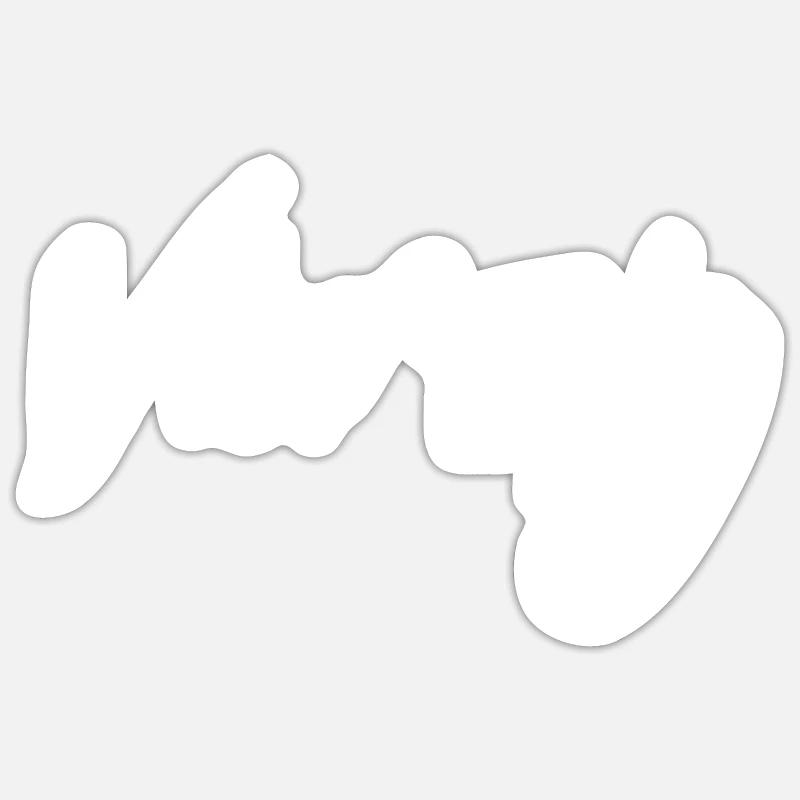 40 Vierzig Sticker Größe S (10 x 10 cm)