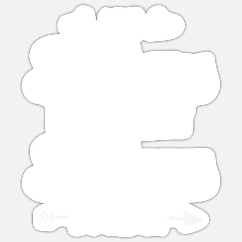 Sœurs - Sticker taille S (10 x 10 cm) - blanc mat