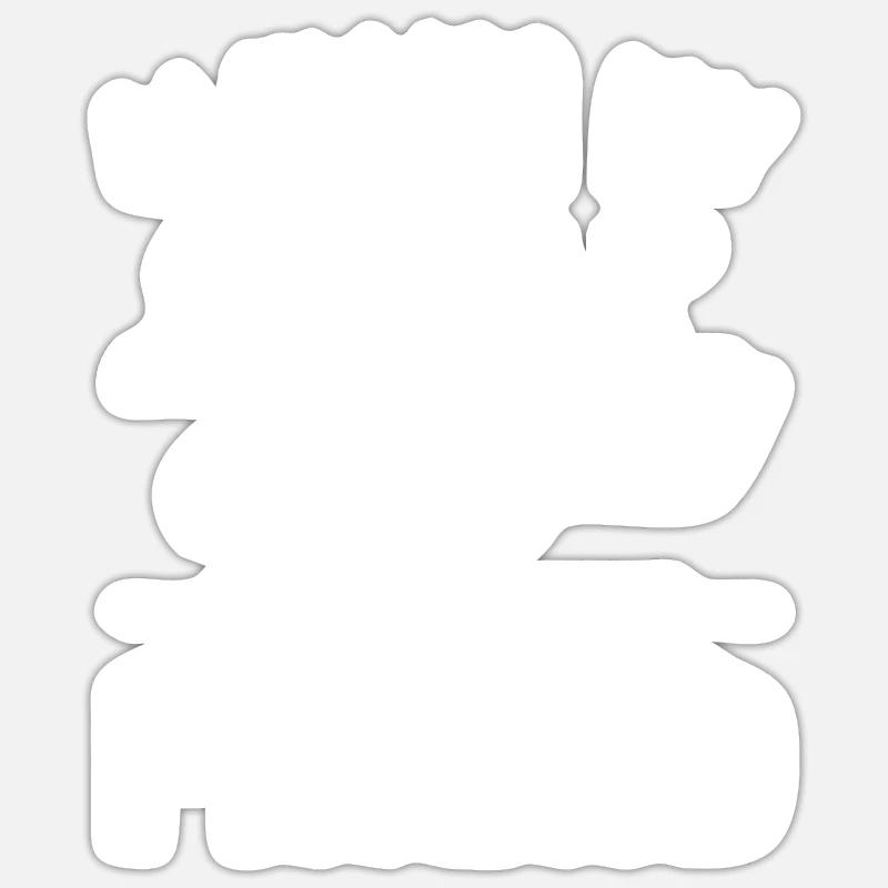 Sticker taille S (10 x 10 cm) - 