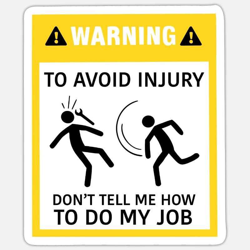 Sticker taille S (10 x 10 cm) - 