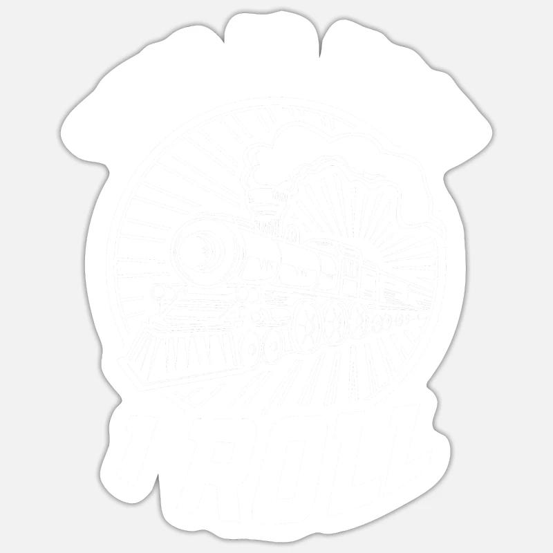 Model railway locomotive Model builder Model making Sticker size S (10 x 10 cm)