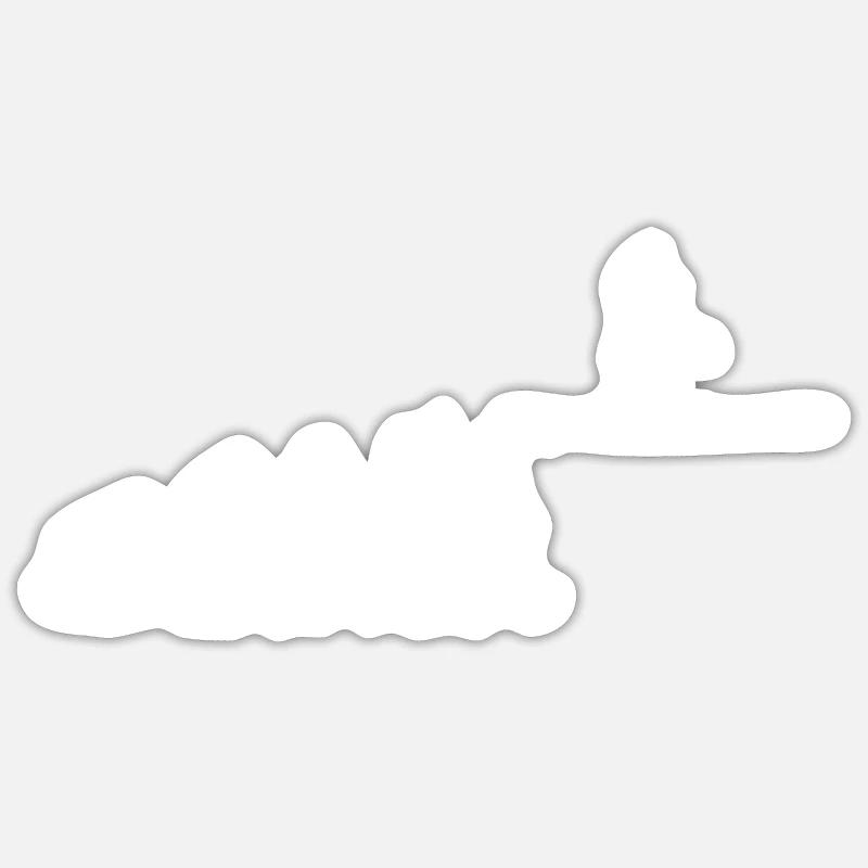 Slackline Evolution Slackliner Idée cadeau Sticker taille S (10 x 10 cm)