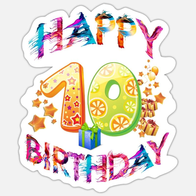 Sticker size S (10 x 10 cm) - 