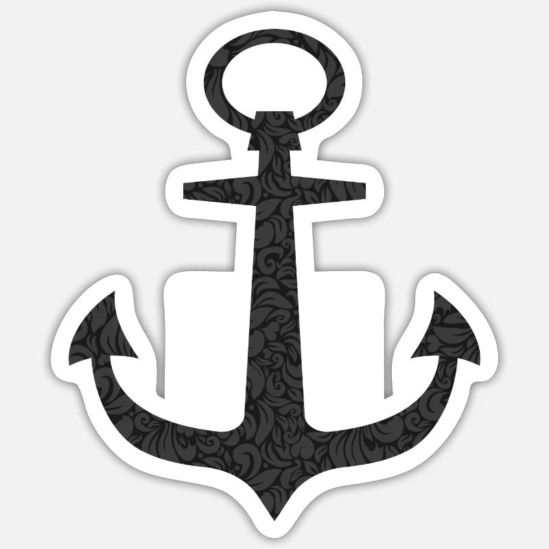 Ancora Sticker formato S (10 x 10 cm)