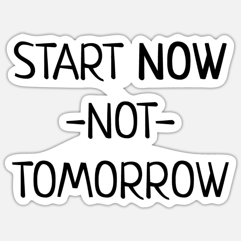 Motivation Propulseur Proverbe - Sticker taille S (10 x 10 cm) - blanc mat