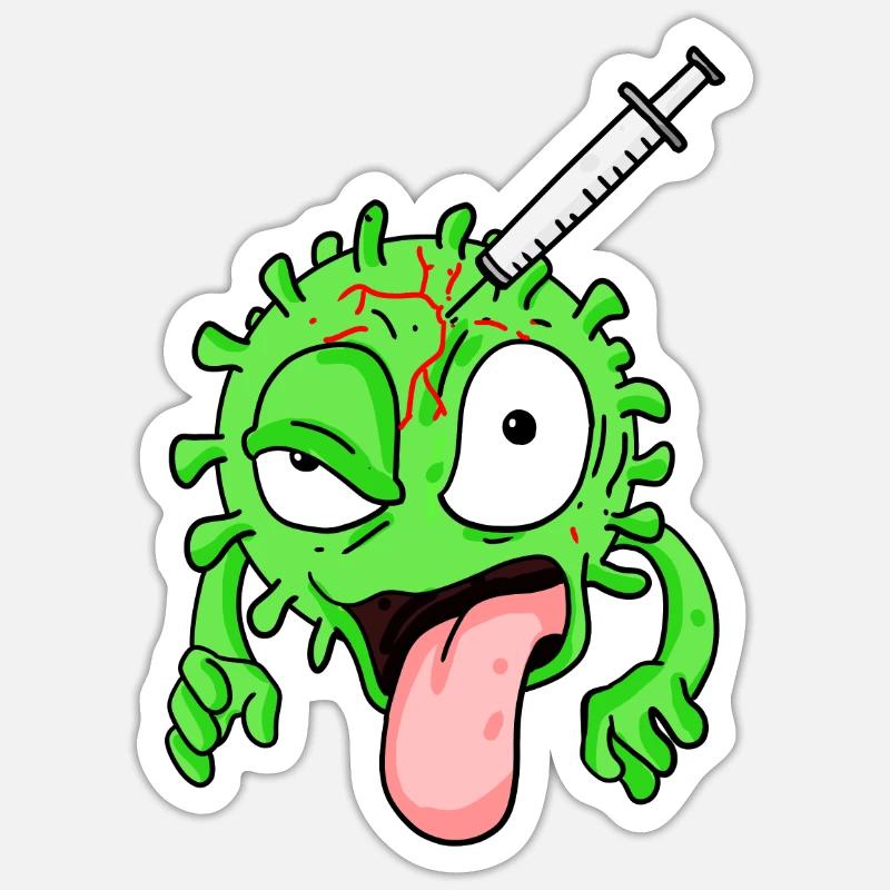 Sticker Größe S (10 x 10 cm) - 