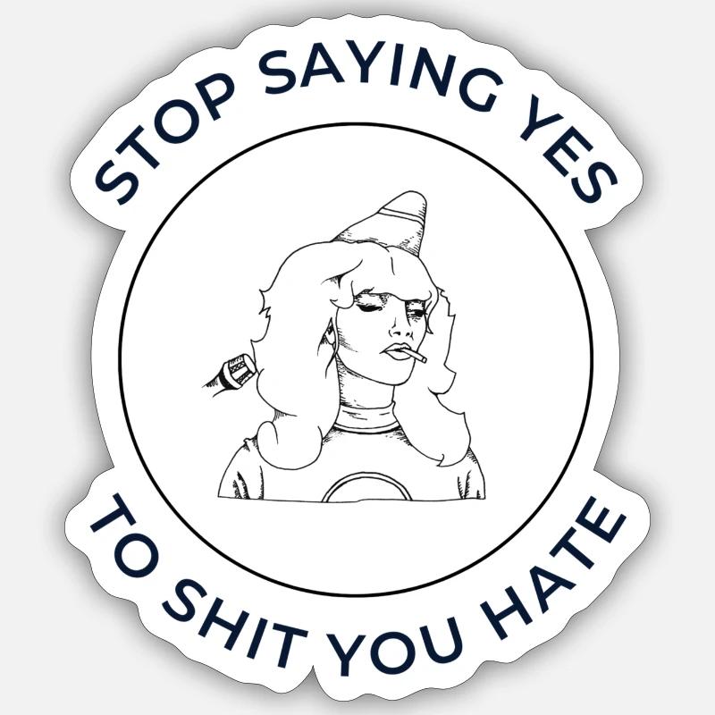 Sticker taille S (10 x 10 cm) - 