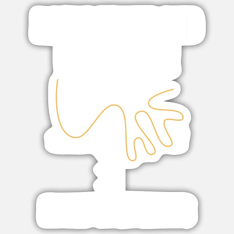 mathematics - Sticker size S (10 x 10 cm) - white matte