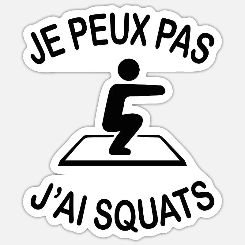 Sticker taille S (10 x 10 cm) - 