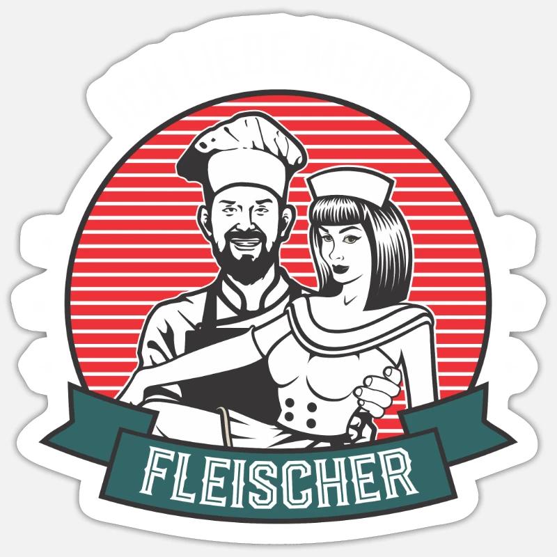 Sticker Größe S (10 x 10 cm) - 