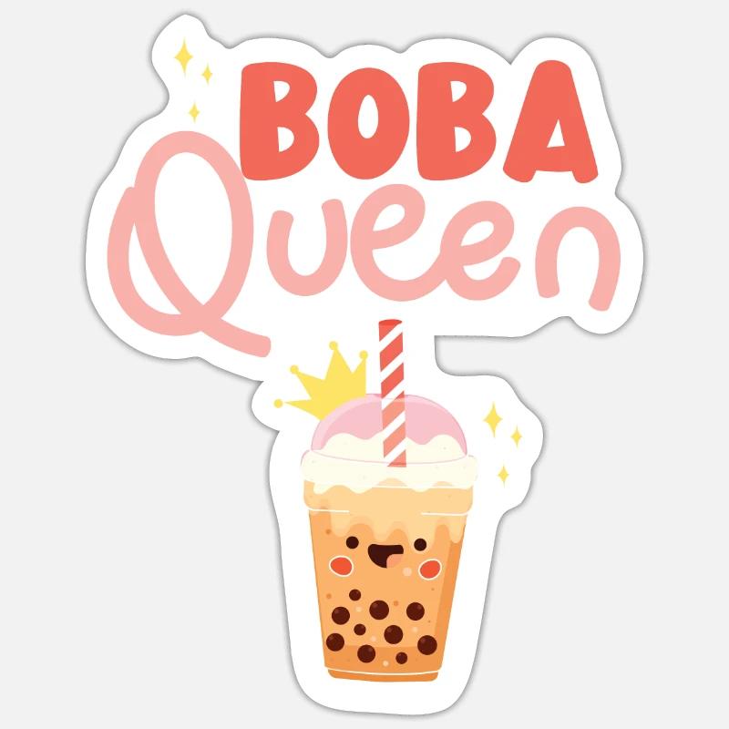 Bubble Tea Sticker Größe S (10 x 10 cm)