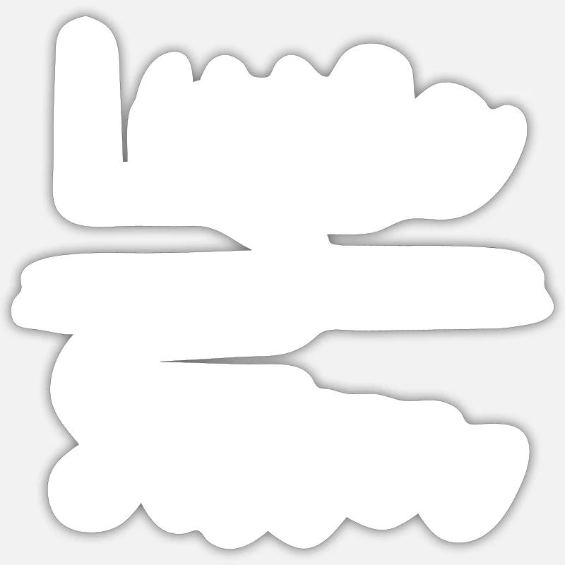 Sticker taille S (10 x 10 cm) - 