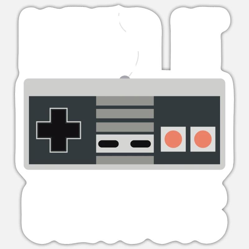 NES Keep It Classic Sticker size S (10 x 10 cm)