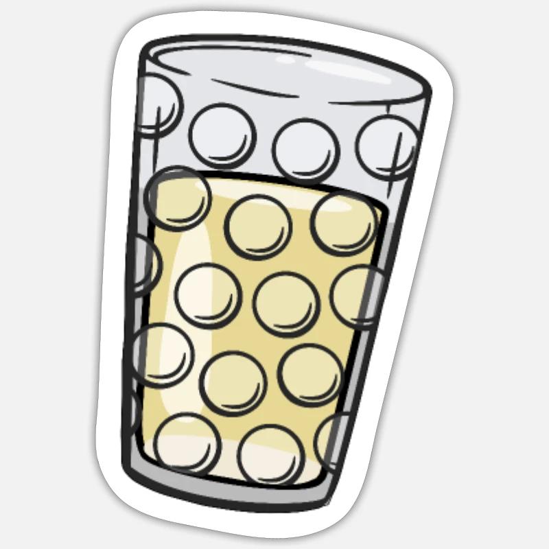 Pfälzer wine spritzer spritzer funny gift Pälzer Sticker size S (10 x 10 cm)