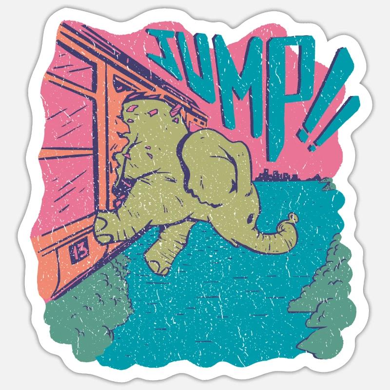 Sticker taille S (10 x 10 cm) - 