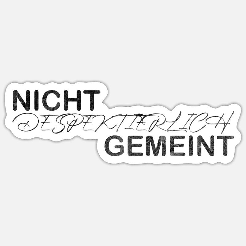 Sticker Größe S (10 x 10 cm) - 
