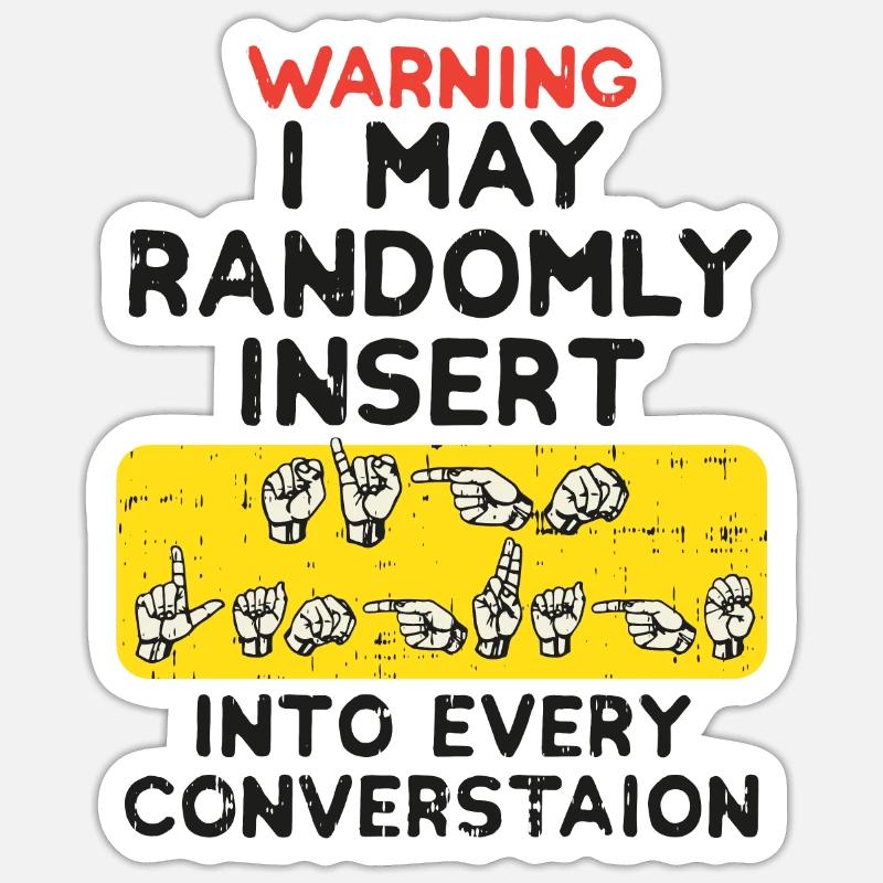 Sticker size S (10 x 10 cm) - 