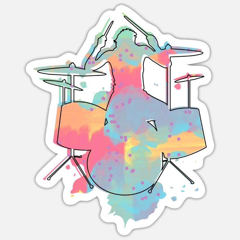 Sticker taille S (10 x 10 cm) - 