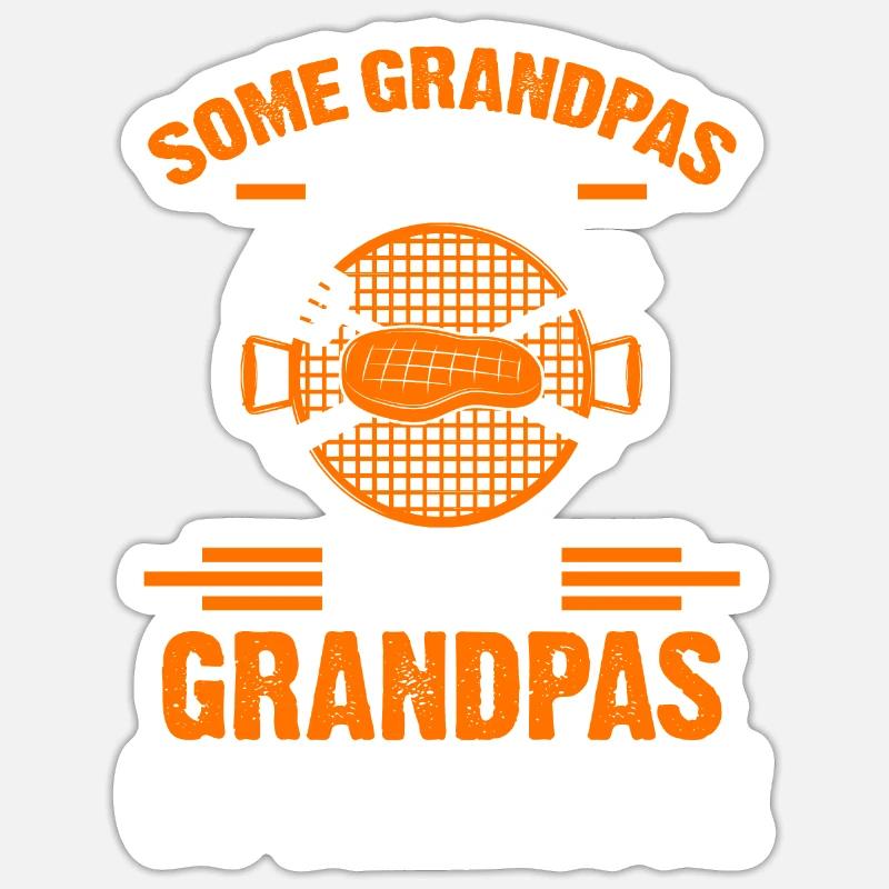 Barbecue BBQ Grill - Sticker taille S (10 x 10 cm) - blanc mat