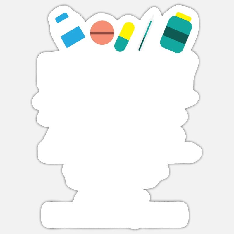 Sticker taille S (10 x 10 cm) - 