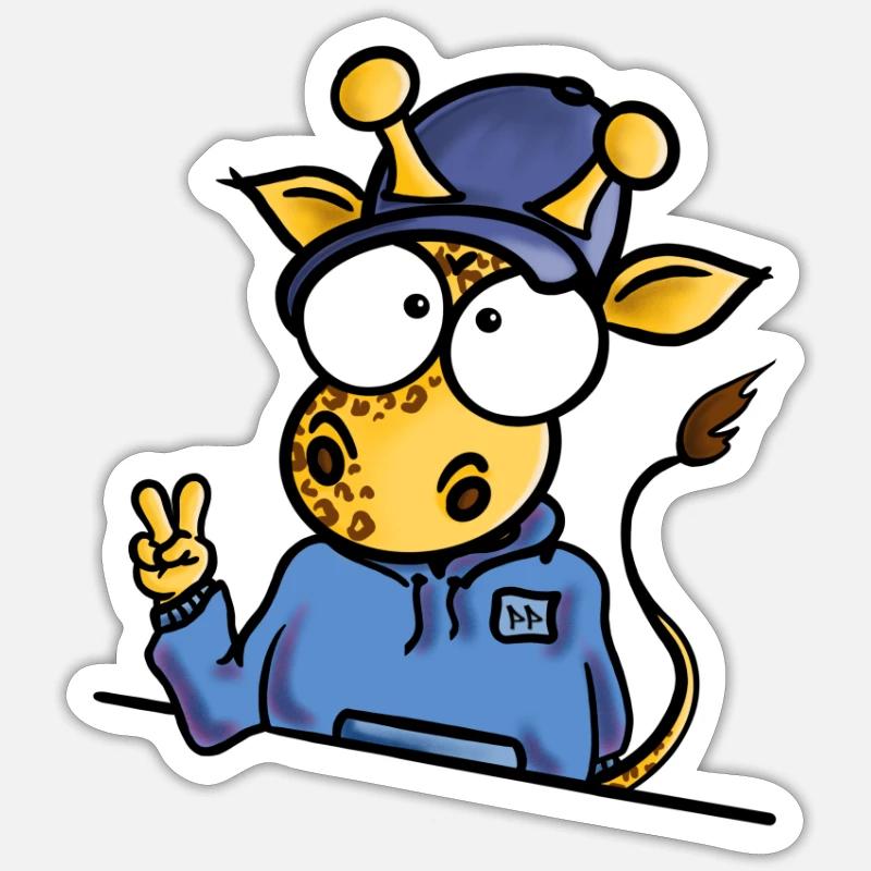 Sticker Größe S (10 x 10 cm) - 