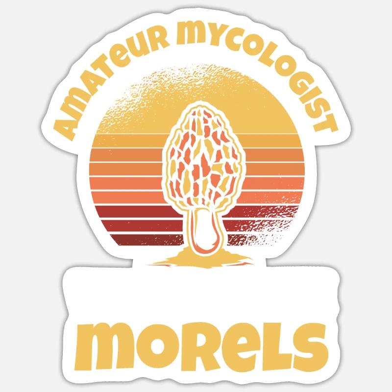 Champignon champignon champignons Mycologist Mycologiste Sticker taille S (10 x 10 cm)