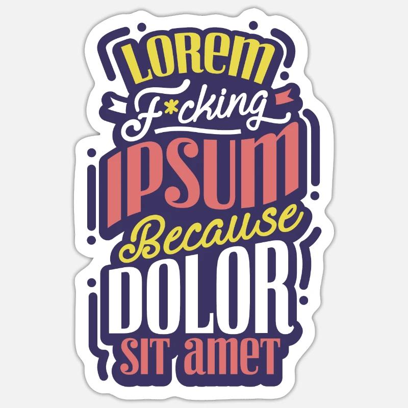 Webdesigner Informaticien Nerd - Sticker taille S (10 x 10 cm) - blanc mat