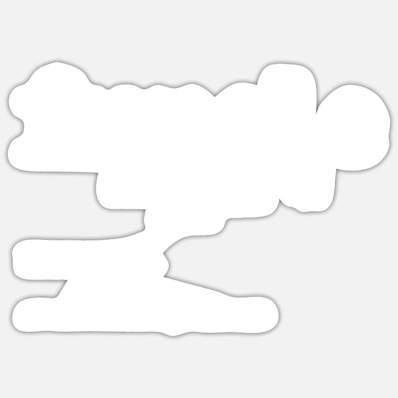 Sticker Größe S (10 x 10 cm) - 