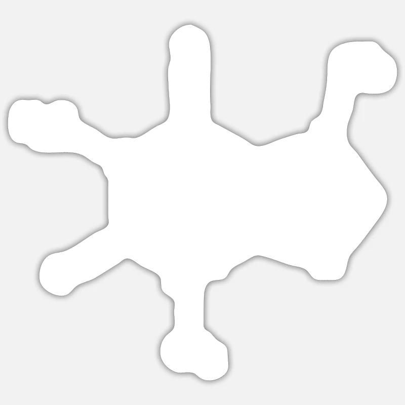 Sticker Größe S (10 x 10 cm) - 