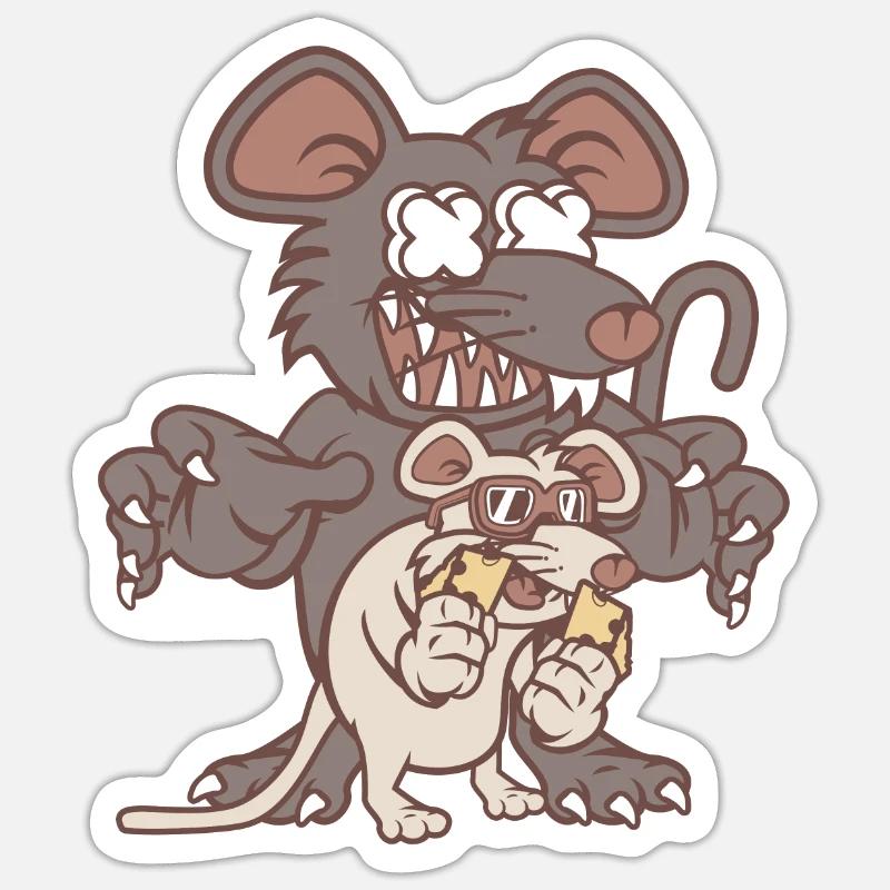 Sticker Größe S (10 x 10 cm) - 