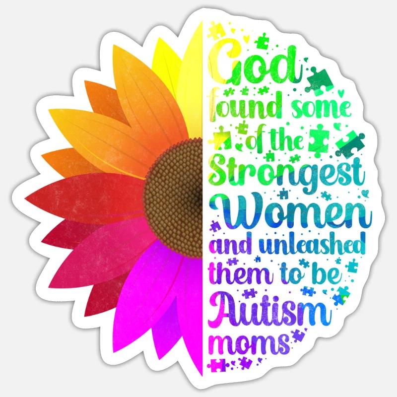 Autisme Conscience Sticker taille S (10 x 10 cm)