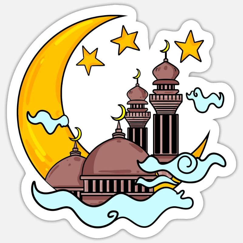 Ramadan Sticker Größe S (10 x 10 cm)