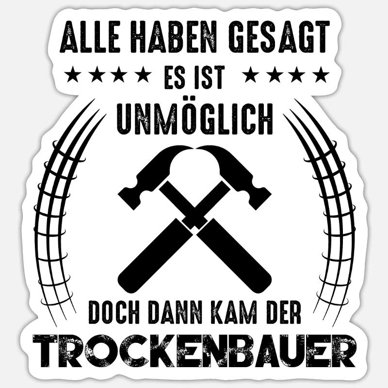 Sticker Größe S (10 x 10 cm) - 