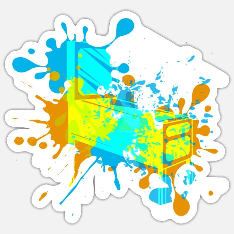 Sticker Größe S (10 x 10 cm) - 