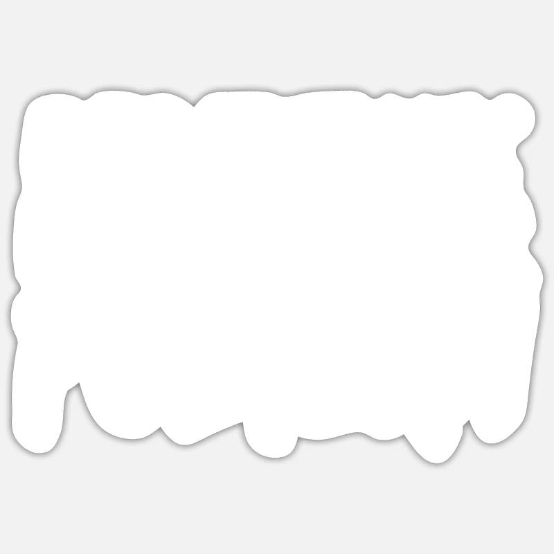 Poltern Spruch Polterabend Junggesellenabschied - Sticker Größe S (10 x 10 cm) - Mattweiß