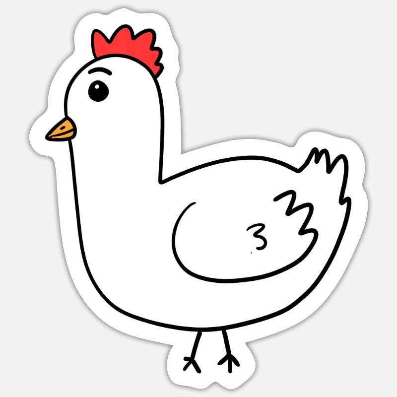 Sticker Größe S (10 x 10 cm) - 