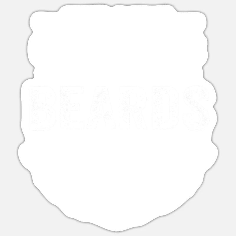 Pate-Bart Sticker Größe S (10 x 10 cm)