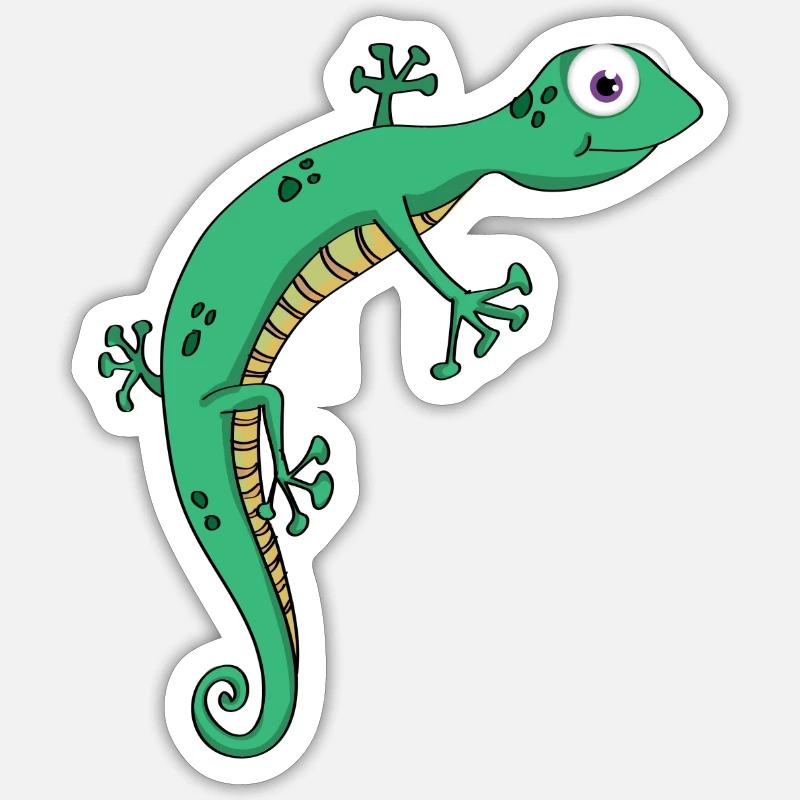 lizard Sticker size S (10 x 10 cm)