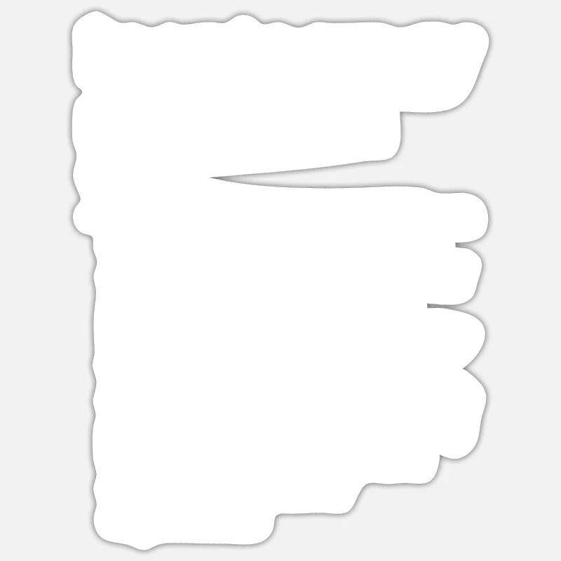 Ineptocracy Definition Description - Sticker size S (10 x 10 cm) - white matte