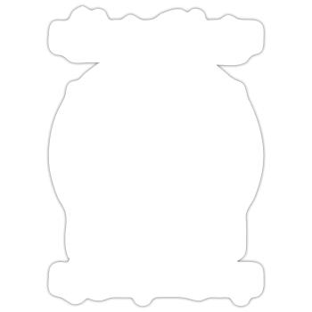 Guitariste Bass Guitariste de musique amateur - Sticker taille S (10 x 10 cm) - blanc mat - Devant