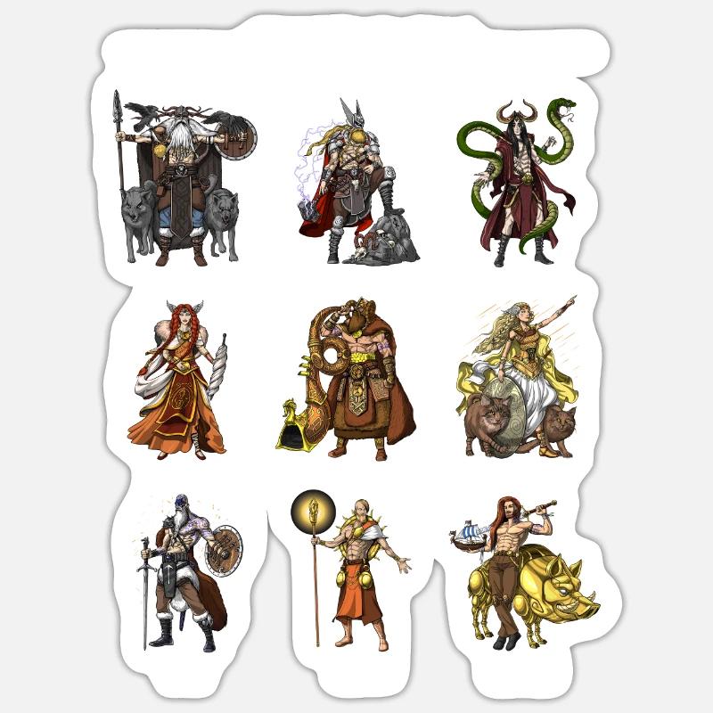 Sticker taille S (10 x 10 cm) - 