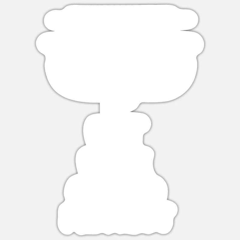 Future Optometrist - Sticker taille S (10 x 10 cm) - blanc mat