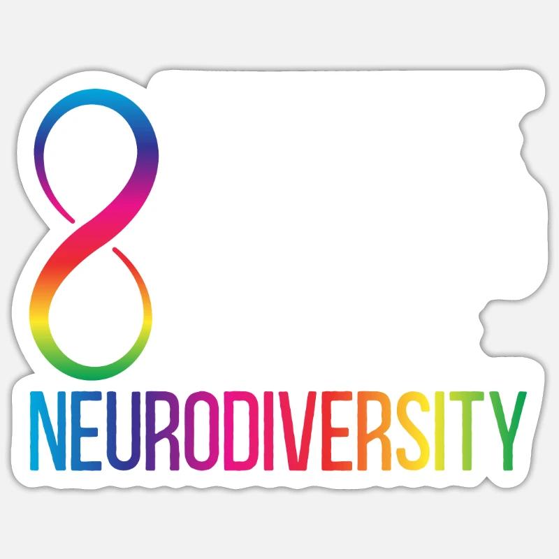 Recognize Normalize Embrace Neurodiversity Autism Sticker size S (10 x 10 cm)