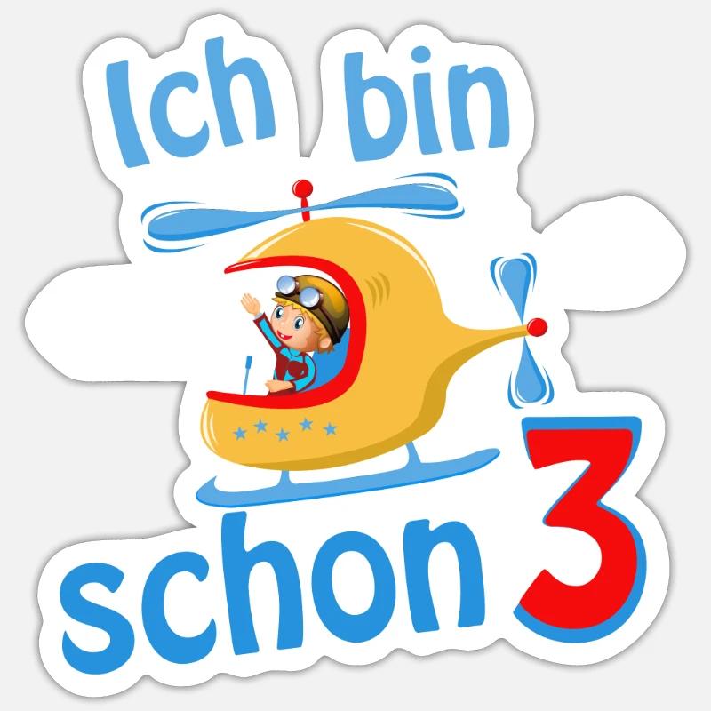Sticker Größe S (10 x 10 cm) - 