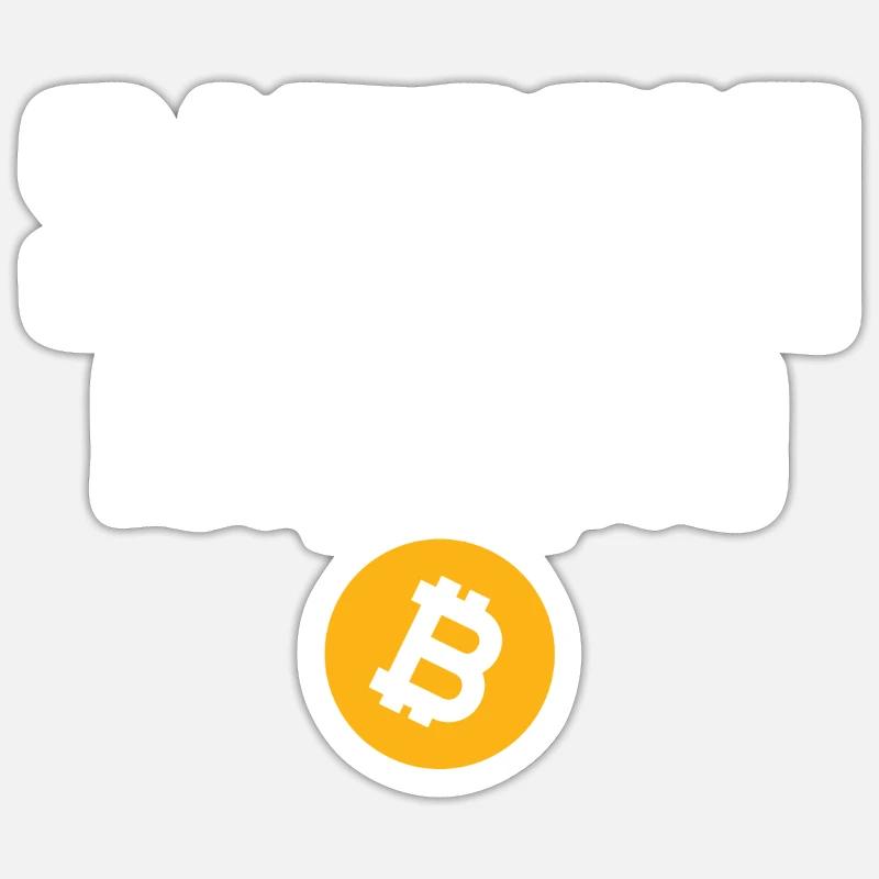 Satoshi Nakamoto - Sticker size S (10 x 10 cm) - white matte