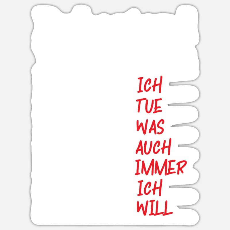 Sticker Größe S (10 x 10 cm) - 