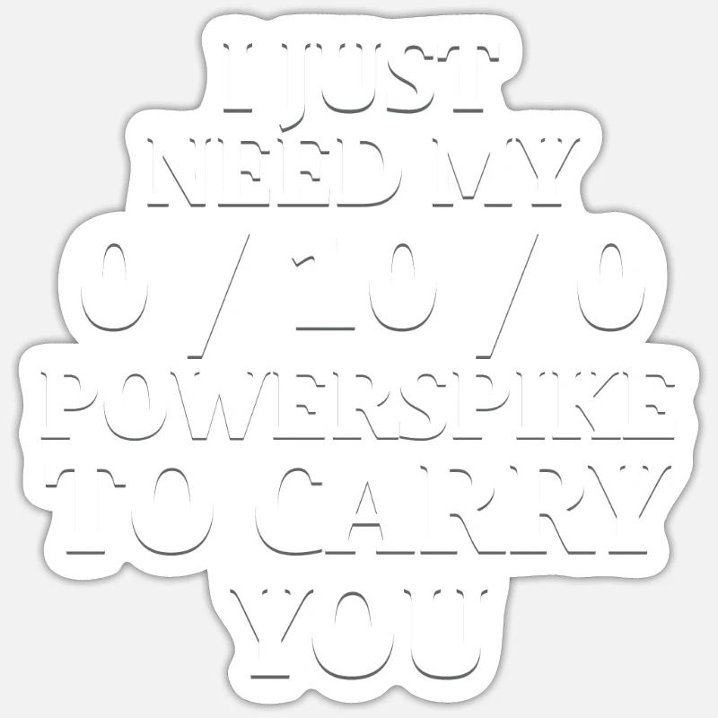 League legend Jungle Diff Weiss - Sticker Größe S (10 x 10 cm) - Mattweiß