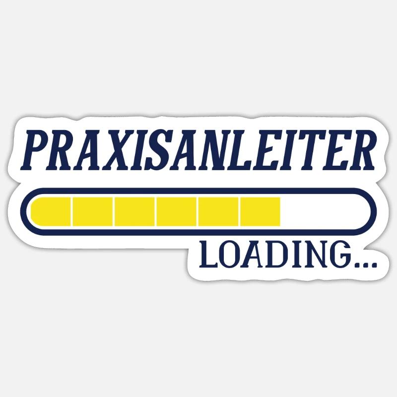 Werdender Praxisanleiter Sticker Größe S (10 x 10 cm)