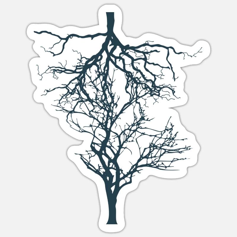 trees Sticker size S (10 x 10 cm)